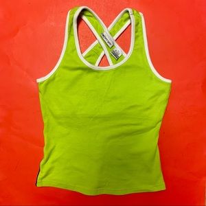 EUC Energie Criss-Cross back Athletic Tank Top